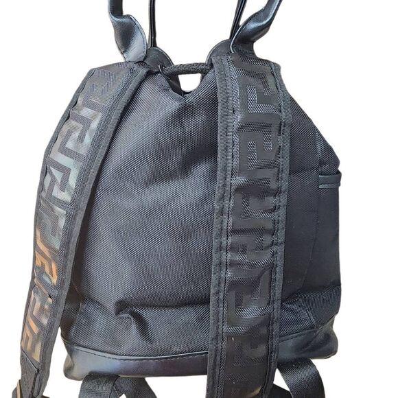 Versace Parfums Black Nylom Backpack main image 8